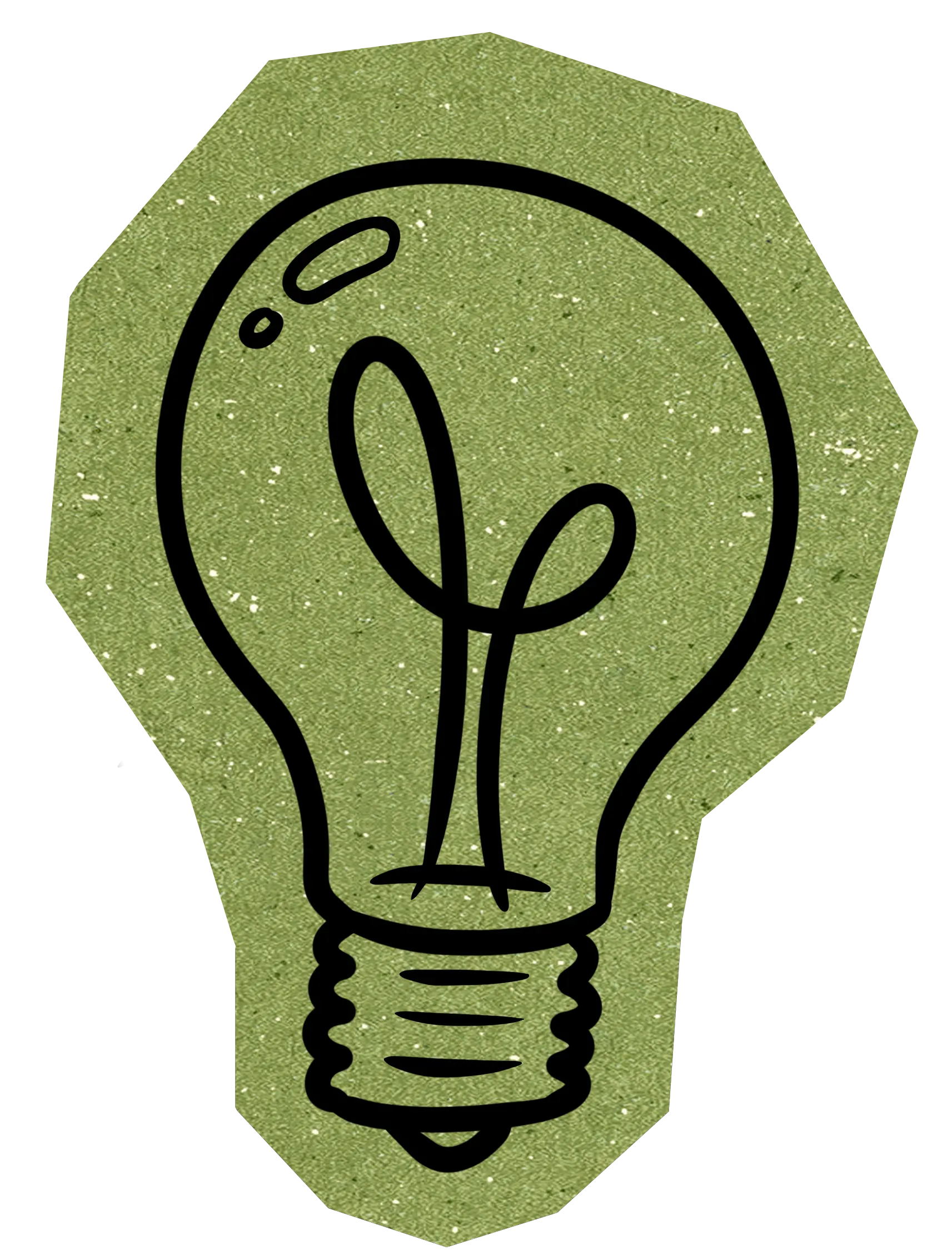 decorative lightbulb drawing